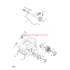 WHEEL SUSPENSION spare parts