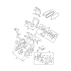 24V chainshaw spare parts