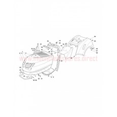 Ride-on 102-122 Body spare parts