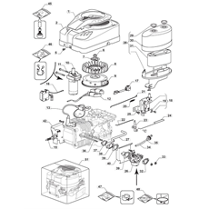 Engine - Carburettor, Air Cleaner Assy. spare parts