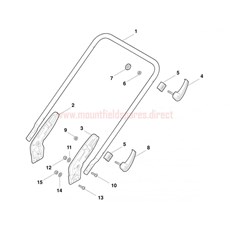 Handle, Lower Part spare parts
