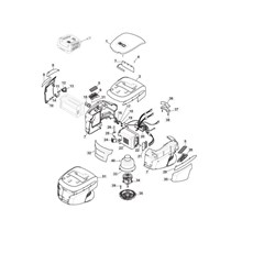 BATTERY MOTOR ASSY spare parts