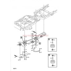 4155H POWER TAKE-OFF 4WD (2) spare parts