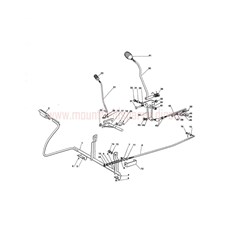 Brake and Gear Shifter Control spare parts
