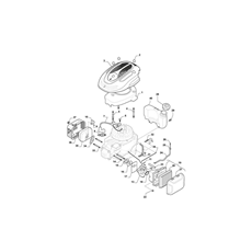 ENGINE - CARBURETTOR , TANK spare parts
