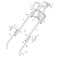 Handle Upper, Switch spare parts