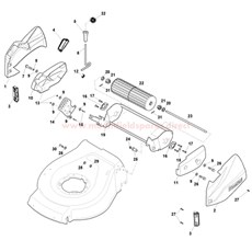 Ass.Y Roller spare parts