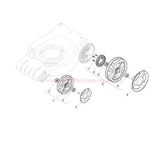 Wheels and Bushes spare parts