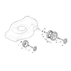 Wheels and Hub Caps spare parts