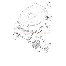 Deck And Height Adjusting spare parts