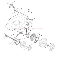 Deck And Height Adjusting spare parts