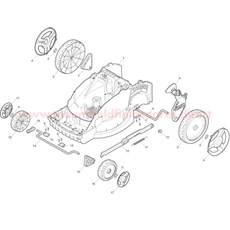 Deck, Wheels and Height Adjusting spare parts