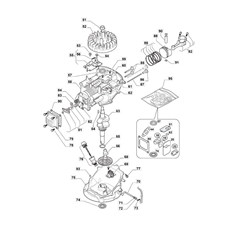 Engine - Piston, Crankshaft spare parts