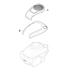 Honda Engine Cover spare parts