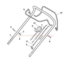 Handle, Upper Part spare parts