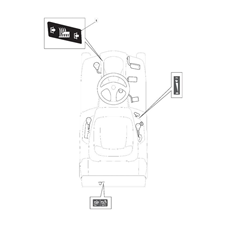 Labels spare parts