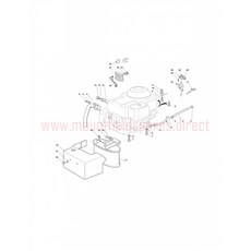 Ride-on 90 - 92 Engine - Honda GCV 390 spare parts