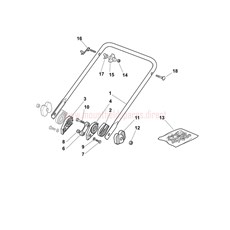 Handle, Lower Part spare parts