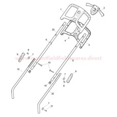 Switch and Handles spare parts