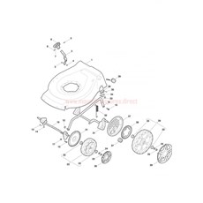 Chassis-Wheels And Height Adjusting spare parts