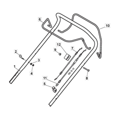 Handle, Upper Part spare parts