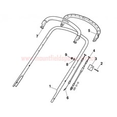 Handle, Upper Part spare parts