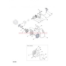 MT 25J-MB 25J 26-MB 26 ENGINE (2) spare parts