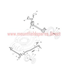 Deck And Height Adjusting spare parts