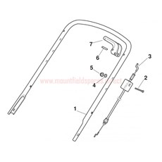 Handle, Upper Part spare parts