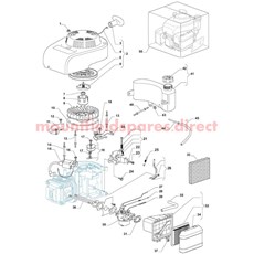 ENGINE-WBE0702	 RECOIL-FUEL TANK spare parts