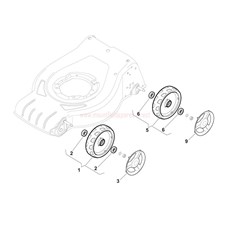 Wheel and Hub Cap spare parts