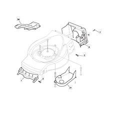 Front Conveyor Assy spare parts