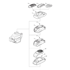 Engine Cover spare parts