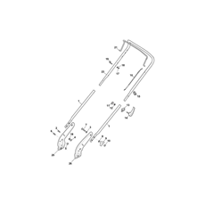 HANDLE , UPPER PART spare parts
