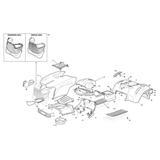 BODYWORK spare parts