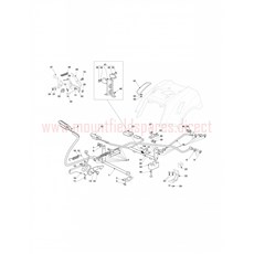 Ride-on 90 - 92 Brake And Gearbox Controls - Tuff Torq spare parts