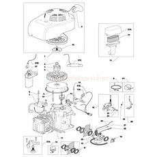 Engine - GGP WBE0704 (1) spare parts