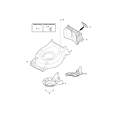 DECK WITHOUT BRACKETS spare parts