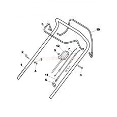 Handle, Upper Part spare parts