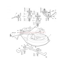 MOWER DECK spare parts