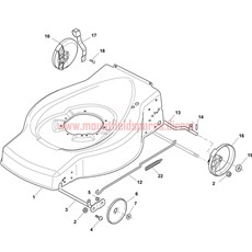 Deck And Height Adjusting spare parts