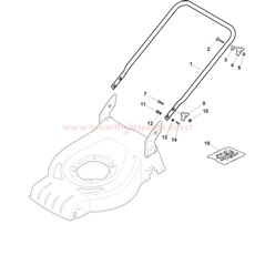 Handle, Lower Part spare parts