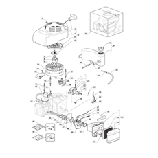 Engine - Carburettor, Tank spare parts