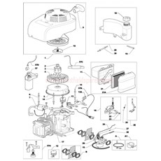 Engine - GGP WBE0701 (1) spare parts