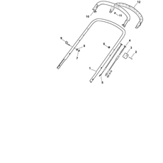 HANDLE , UPPER PART spare parts