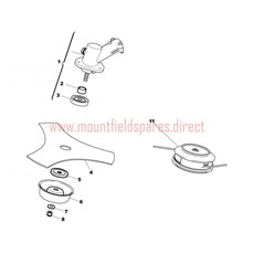 Gear case spare parts