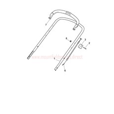 Handle, Upper Part spare parts