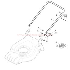 Handle, Lower Part spare parts