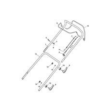 HANDLE , UPPER PART spare parts