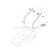 Handle, Lower Part spare parts